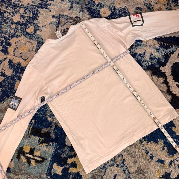 Comme des Garçons SHIRT Long Sleeve Invader Graphic T-Shirt - Picture 7 of 7